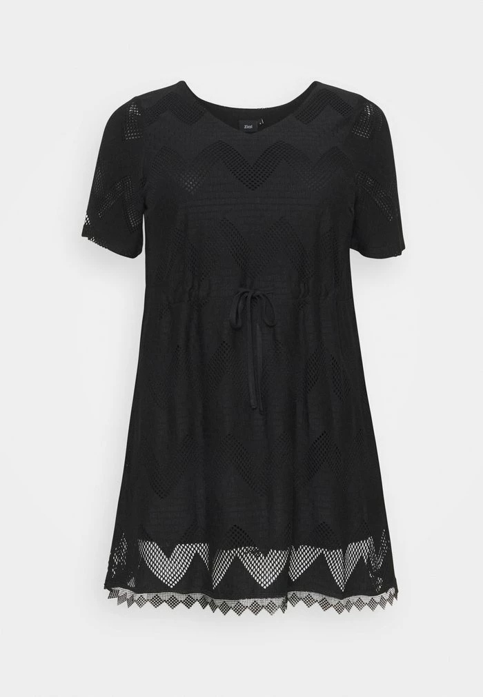 Zizzi MALEXANDRA TUNIC - Blouse - Black 7 Zizzi MALEXANDRA TUNIC - Blouse - Black – Image 7