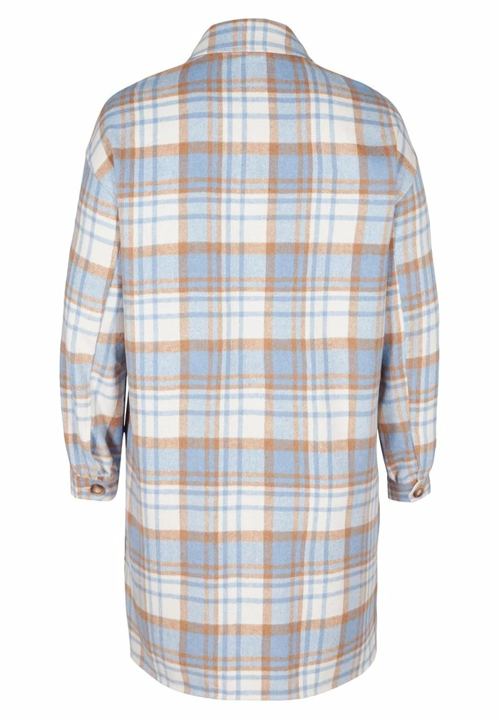 Zizzi Manteau Classique - Blue 5 Zizzi Manteau Classique - Blue – Image 5