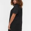 Zizzi Robe De Jour - Black W. Silver -France Zizzi Soldes 2022 8fd8e1b9be7b426489fd85aaa6404f02