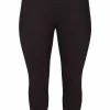 Zizzi Legging - Black -France Zizzi Soldes 2022 90c82d58fff74def8ba4825207884efa