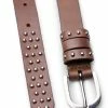 Zizzi STUDDED - Ceinture - Brown -France Zizzi Soldes 2022 90d54398b1ea4b9ebc6dc106429abfae