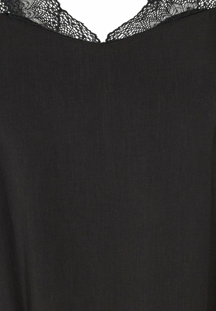Zizzi Blouse - Black 2 Zizzi Blouse - Black – Image 2