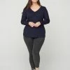 Zizzi Blouse - Blue 7 Zizzi Blouse - Blue -France Zizzi Soldes 2022 9166a920935249858c4fcc25e2b20ff9
