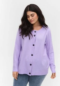 Zizzi Gilet - Purple Rose Mel.