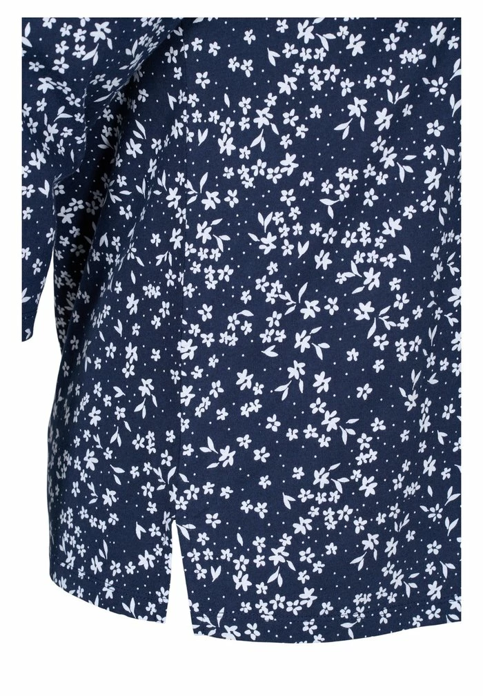 Zizzi Blouse - Blue White 4 Zizzi Blouse - Blue White – Image 4