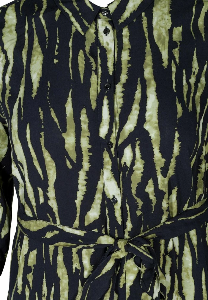 Zizzi WITH WAIST TIE - Chemisier - Green 6 Zizzi WITH WAIST TIE - Chemisier - Green – Image 6