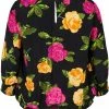 Zizzi 3/4 ÄRMEL - Blouse - Black Flower Aop -France Zizzi Soldes 2022 9348bedfa1ce40da9aaa5da28a86a508