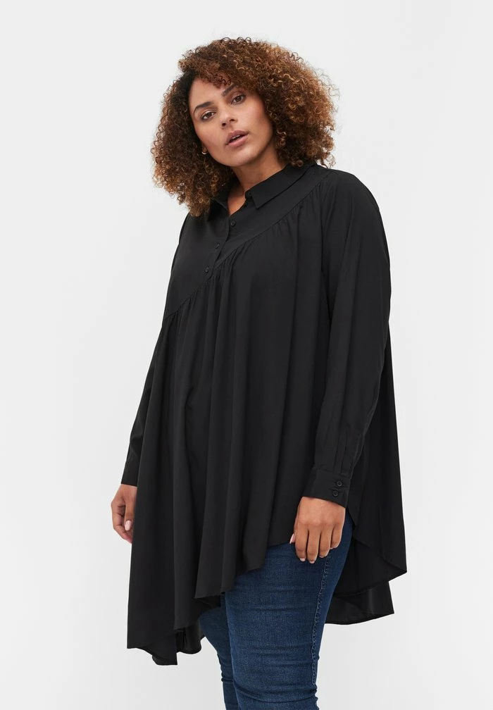 Zizzi Blouse - Black 1 Zizzi Blouse - Black
