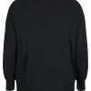 Zizzi MIT RUNDHALSAUSSCHNITT - Pullover - Black -France Zizzi Soldes 2022 9412942bf56d4747af699a47199c4dbd