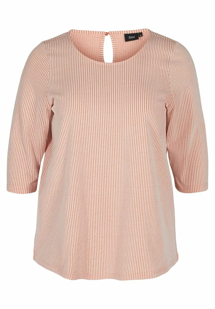 Zizzi Blouse - Orange 4 Zizzi Blouse - Orange – Image 4