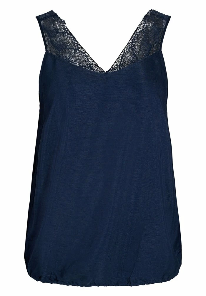 Zizzi Blouse - Blue 1 Zizzi Blouse - Blue