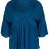 Zizzi Blouse - Poseidon -France Zizzi Soldes 2022 96add74081cf41b4b45a091a7a266fe9