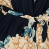 Zizzi MIT PRINT UND 3/4 ÄRMELN - Blouse - Dark Blue -France Zizzi Soldes 2022 96d1072a6d7c4a059d7bdb6f44933df4