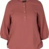 Zizzi 3/4-ÄRMELN - Blouse - Wild Ginger -France Zizzi Soldes 2022 972124bcfff64527801a17f119fc99fa