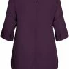 Zizzi Blouse - Plum Perfect -France Zizzi Soldes 2022 9797849a4d404b7f8252366f71744651