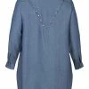 Zizzi Tunique - Blue -France Zizzi Soldes 2022 97df7163ab044cf4916c848b058fff24