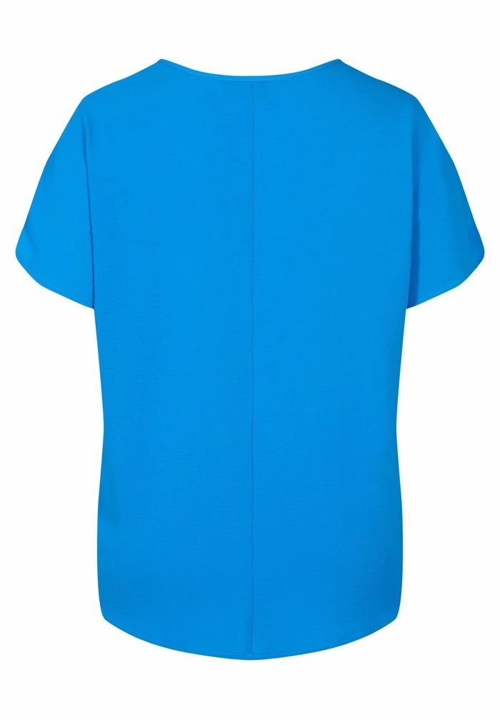 Zizzi WITH SHORT SLEEVES - Blouse - Princess Blue 5 Zizzi WITH SHORT SLEEVES - Blouse - Princess Blue – Image 5