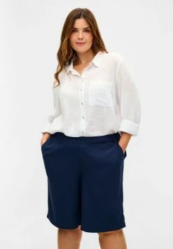 Zizzi MIT TASCHEN - Short - Navy Blazer