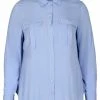Zizzi Chemisier - Light Blue -France Zizzi Soldes 2022 994aa59388ff4cdfbed12fb83808c97b