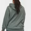 Zizzi MED HÆTTE OG LOMME - Sweat à Capuche - Balsam Green Mel -France Zizzi Soldes 2022 99e56f34ad1b46e4b71aab5b1111a29e