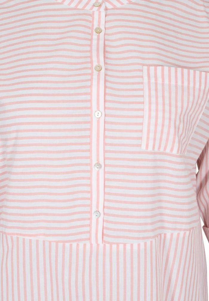 Zizzi Blouse - Rose Tan Stripe 3 Zizzi Blouse - Rose Tan Stripe – Image 3