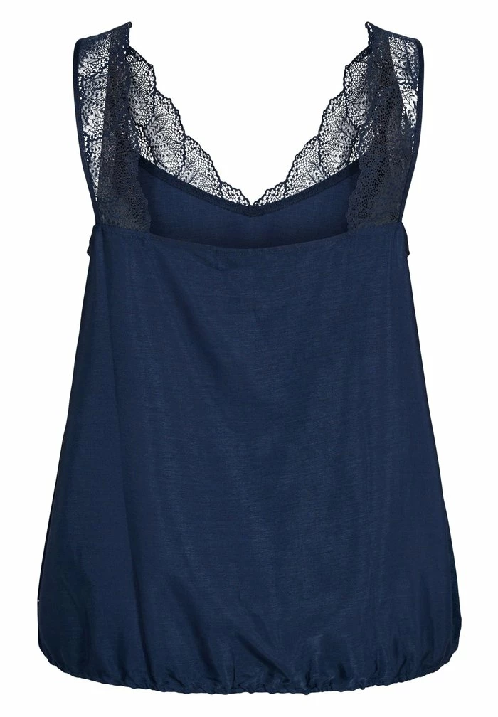 Zizzi Blouse - Blue 3 Zizzi Blouse - Blue – Image 3