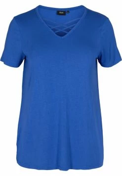Zizzi T-shirt Basique - Blue