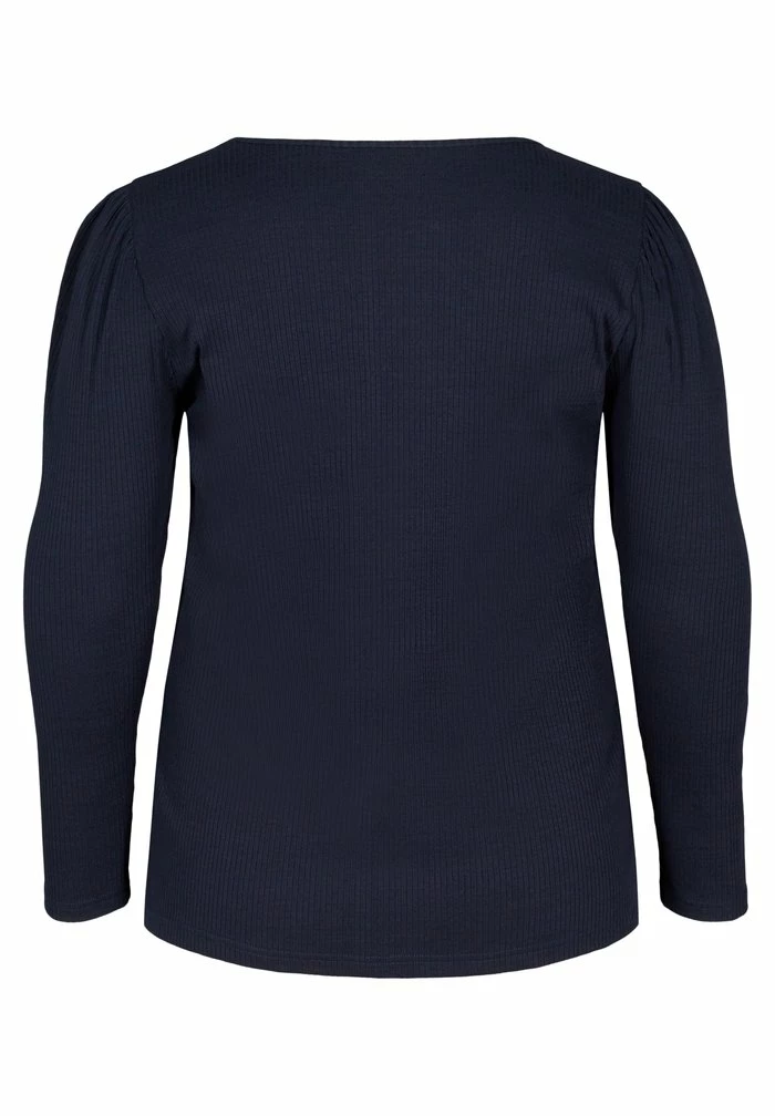 Zizzi Blouse - Blue 5 Zizzi Blouse - Blue – Image 5