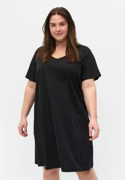 Zizzi Robe De Jour - Black
