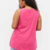 Zizzi MIT RUNDHALSAUSSCHNITT - Débardeur - Magenta Sunshine -France Zizzi Soldes 2022 9d0139f552a94a55a88cb52bf4daaad6