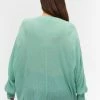 Zizzi STRIKKET RIBKANT - Pullover - Dusty Jade Green -France Zizzi Soldes 2022 9ed550ab4fad4a99a3f070da73bb06a3
