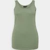 Zizzi TANK - Débardeur - Agave Green -France Zizzi Soldes 2022 9f4964e25f6a45c1b53b56ab8eb67999