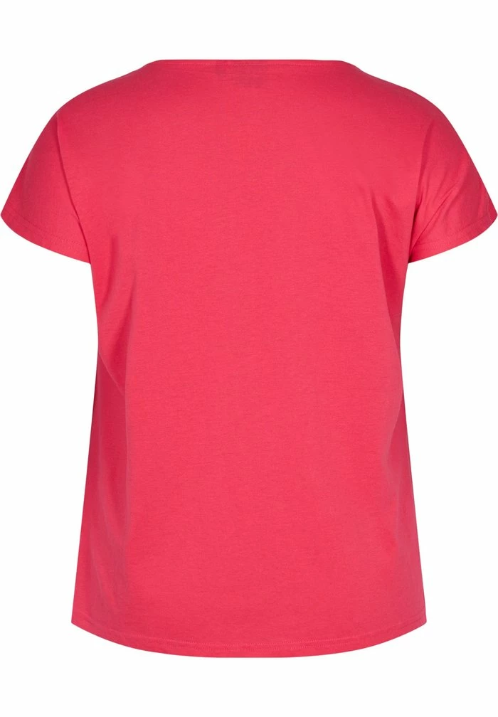 Zizzi T-shirt Basique - Pink 3 Zizzi T-shirt Basique - Pink â Image 3