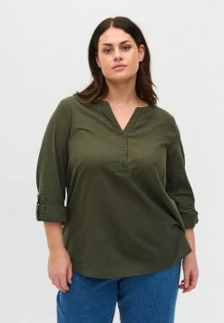 Zizzi Blouse - Climbing Ivy