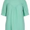 Zizzi Blouse - Dusty Jade Green -France Zizzi Soldes 2022 a14f706bc44b4fc2a9a084c387072ef8