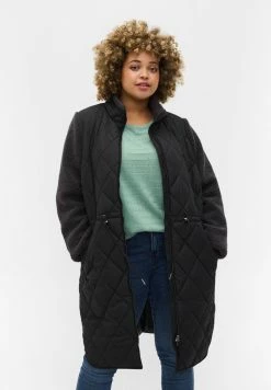 Zizzi Veste D'hiver - Black Comb