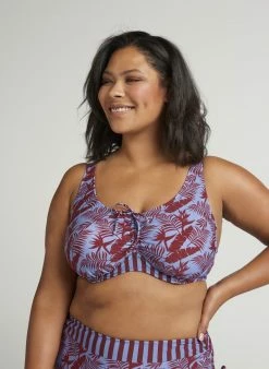 Zizzi Haut De Bikini - Bordeaux