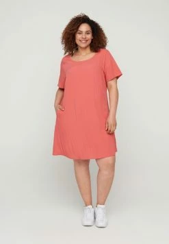 Zizzi MIT TASCHEN - Robe De Jour - Faded Rose