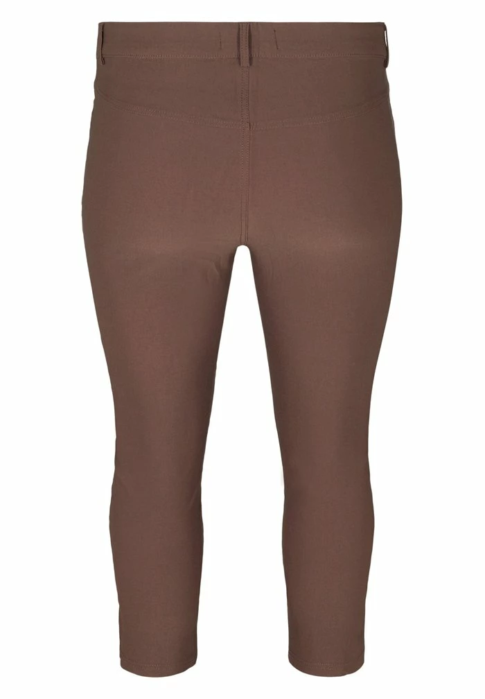 Zizzi Pantalon Classique - Brown 2 Zizzi Pantalon Classique - Brown – Image 2
