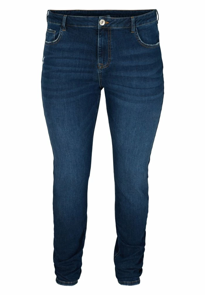 Zizzi Jean Slim - Blue Denim 4 Zizzi Jean Slim - Blue Denim – Image 4