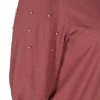Zizzi BALLONÄRMELN UND PERLEN - Blouse - Bordeaux -France Zizzi Soldes 2022 a2e20a431792470fb5bca47122861a83