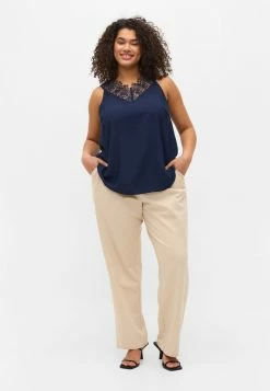 Zizzi ECARLA - Blouse - Navy Blazer