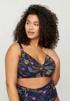Zizzi Haut De Bikini - Blue
