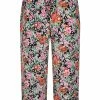 Zizzi Pantalon Classique - Green Flower Aop -France Zizzi Soldes 2022 a3d229f25112425796730a98fa262b93
