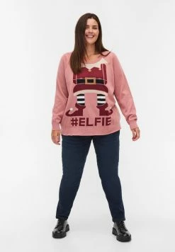 Zizzi Pullover - Burlwood Comb