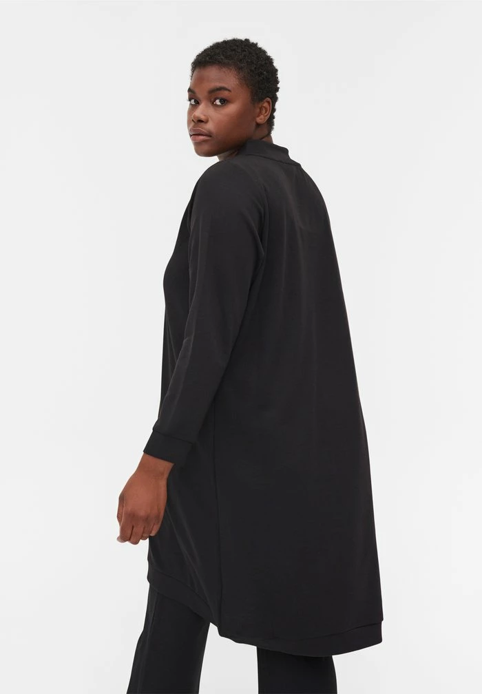Zizzi ENSFARVET - Robe De Jour - Black 3 Zizzi ENSFARVET - Robe De Jour - Black – Image 3