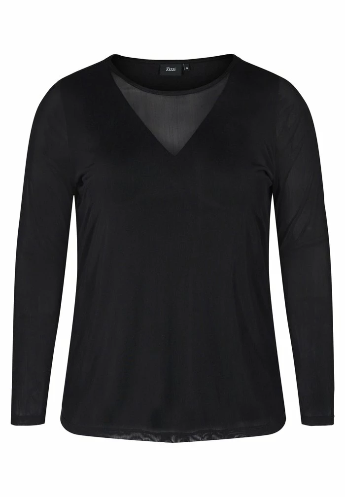 Zizzi Blouse - Black 1 Zizzi Blouse - Black
