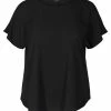 Zizzi Blouse - Black -France Zizzi Soldes 2022 a4e6b6e2843f4930b0bc1f053ef45fb9