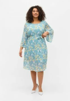 Zizzi Robe De Jour - Turquoise
