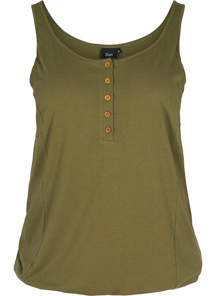 Zizzi VVITTI - Débardeur - Ivy Green 4 Zizzi VVITTI - Débardeur - Ivy Green – Image 4